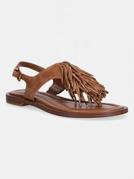 Obrázek produktu MICHAEL Michael Kors sandály dámské semišové Indra Thong Sandal hnědá