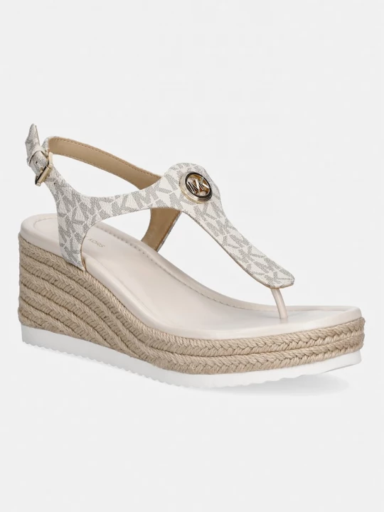 Obrázek produktu MICHAEL Michael Kors Sandály MICHAEL Michael Kors Val Thong Wedge béžová