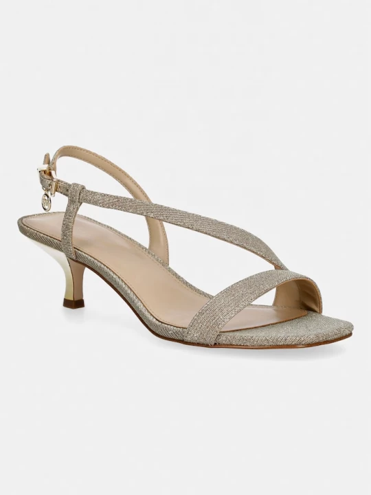 Obrázek produktu MICHAEL Michael Kors sandály na nízkém podpatku Jaida Kitten Sandal zlatá