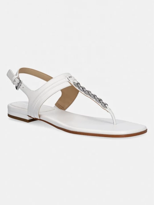 Obrázek produktu MICHAEL Michael Kors sandály na plochém podpatku dámské kožené Marcia Thong Sandal