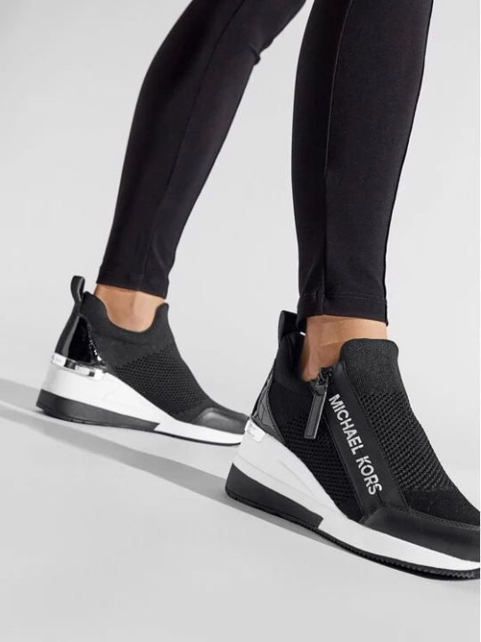 Obrázek produktu MICHAEL Michael Kors Sneakersy Willis Wedge Trainer 43S2WIFS1D Černá