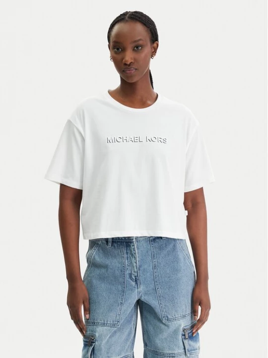 Obrázek produktu MICHAEL Michael Kors T-Shirt MR651Z797J Bílá Regular Fit