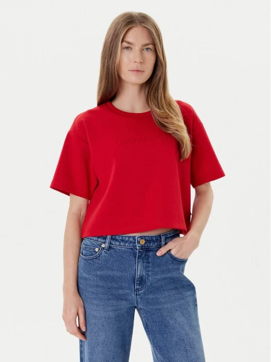 Obrázek produktu MICHAEL Michael Kors T-Shirt MT551T65MF Červená Relaxed Fit