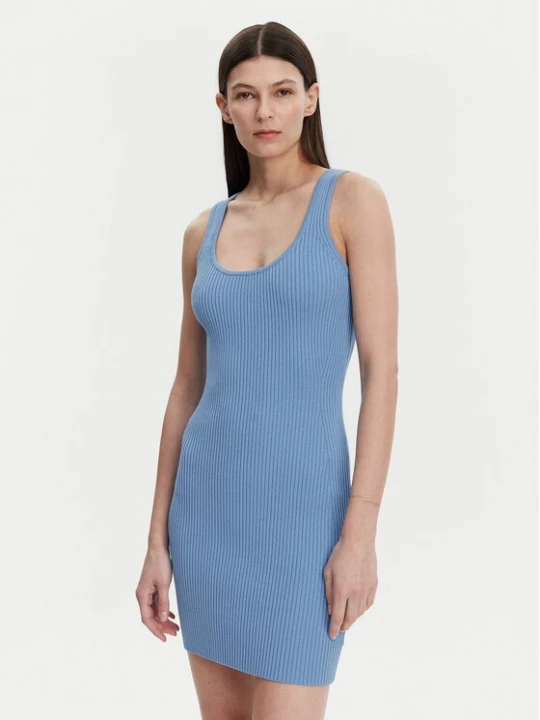Obrázek produktu MICHAEL Michael Kors Úpletové šaty MS5830I33D Modrá Slim Fit