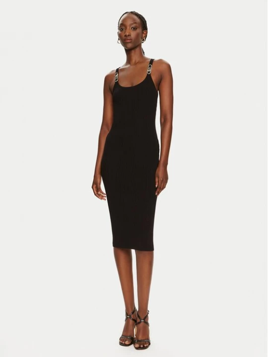 Obrázek produktu MICHAEL Michael Kors Úpletové šaty MT482IL33D Černá Slim Fit