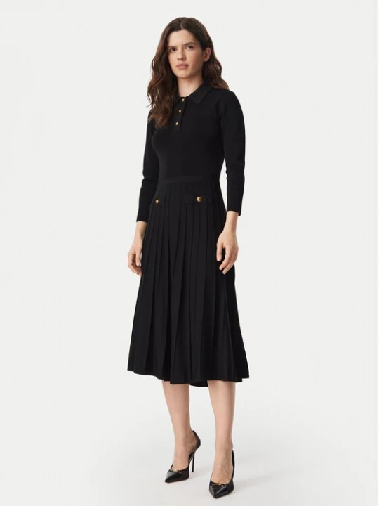 Obrázek produktu MICHAEL Michael Kors Úpletové šaty MT683J3BFD Černá Slim Fit
