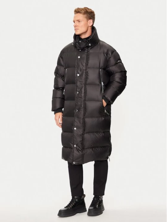 Obrázek produktu MICHAEL Michael Kors Vatovaná bunda UF4208I3SB Černá Relaxed Fit