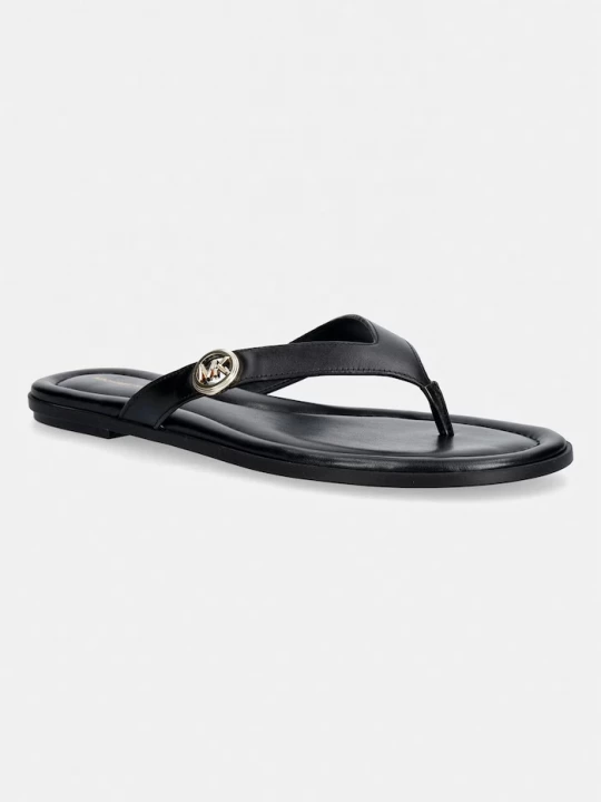 Obrázek produktu MICHAEL Michael Kors žabky dámské kožené Erin Thong Sandal černá