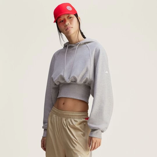 Obrázek produktu Mikina adidas by Stella McCartney Cropped Medium Grey Heather