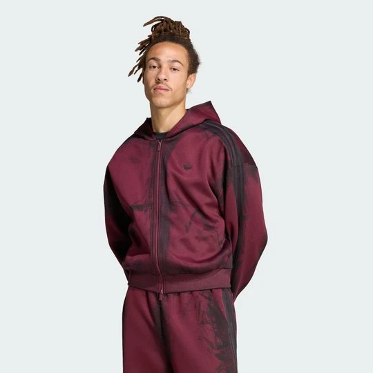 Obrázek produktu Mikina ADILENIUM 6 FULL ZIP SPACER HOODIE Adidas vínová