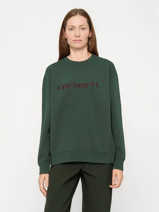 Obrázek produktu Mikina Carhartt WIP tmavě zelená