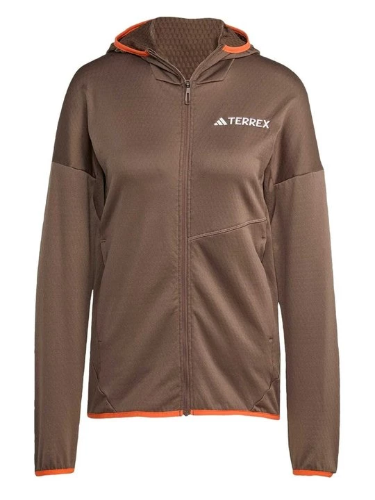 Obrázek produktu Mikina na zip Adidas Terrex hnědá