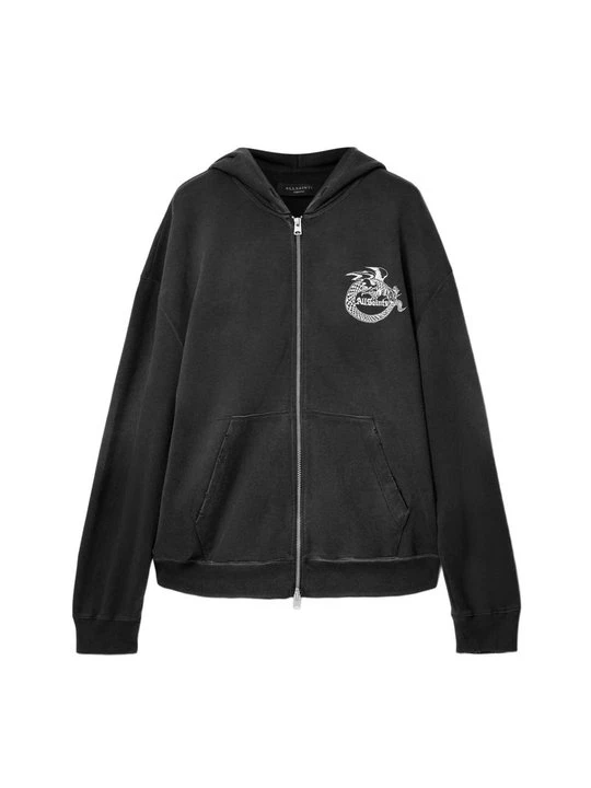 Obrázek produktu Mikina na zip AllSaints černá