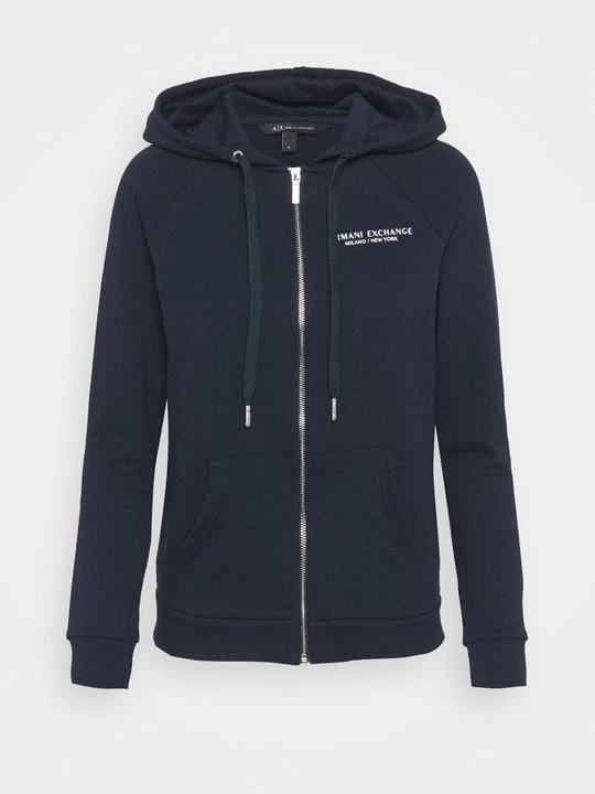 Obrázek produktu Mikina na zip Armani Exchange tmavě modrá