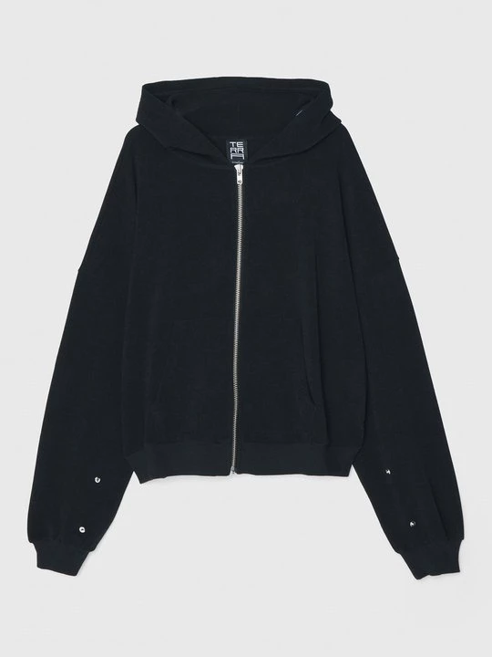 Obrázek produktu Mikina na zip Atelier De Roupa černá