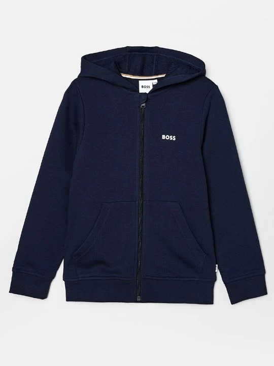 Obrázek produktu Mikina na zip Boss modrý denim