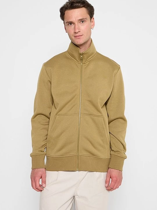 Obrázek produktu Mikina na zip Calvin Klein Jeans olivová