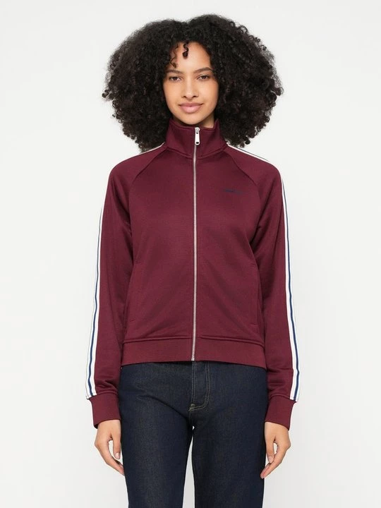 Obrázek produktu Mikina na zip Calvin Klein Jeans bordeaux