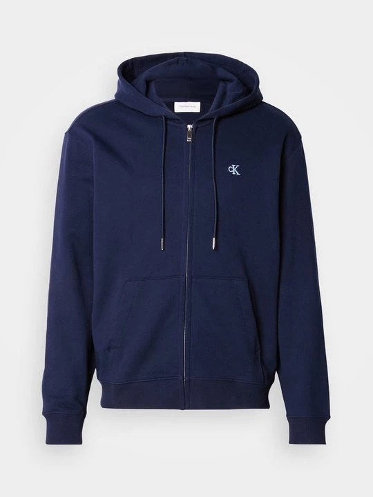 Obrázek produktu Mikina na zip Calvin Klein Jeans tmavě modrá