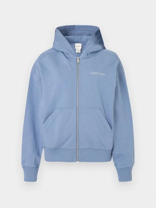 Obrázek produktu Mikina na zip Calvin Klein světle modrá