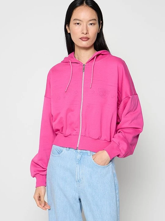 Obrázek produktu Mikina na zip Chiara Ferragni růžová