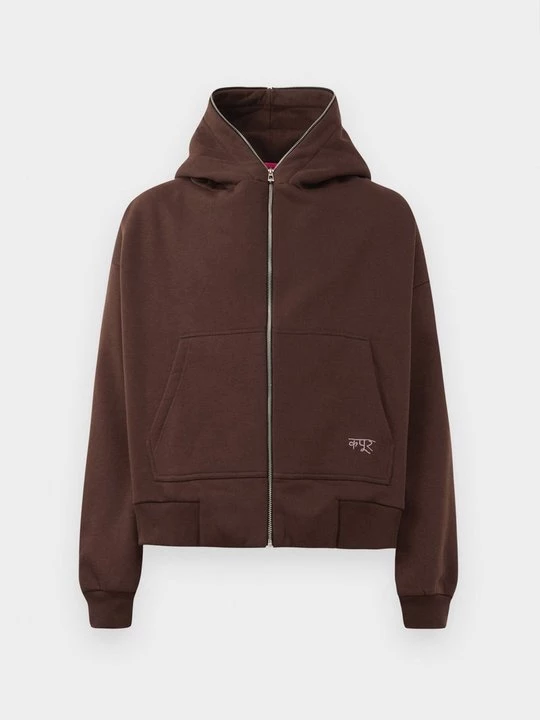 Obrázek produktu Mikina na zip Dhruv Kapoor hnědá