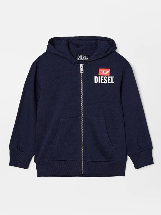 Obrázek produktu Mikina na zip Diesel tmavě modrá
