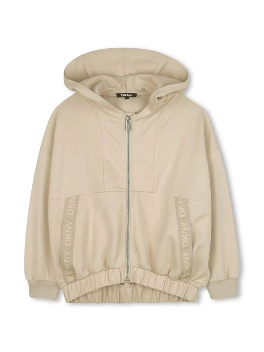 Obrázek produktu Mikina na zip DKNY hnědá