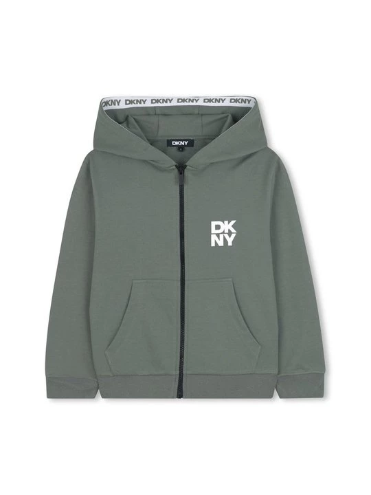Obrázek produktu Mikina na zip DKNY zelená