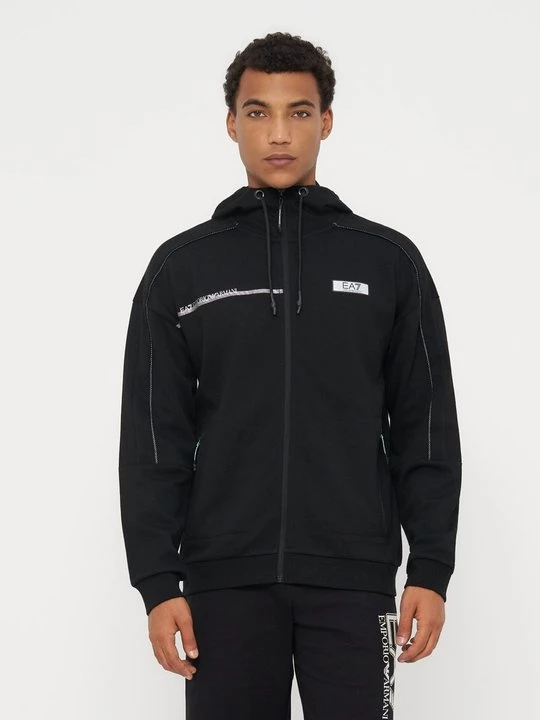 Obrázek produktu Mikina na zip EA7 Emporio Armani antracitová