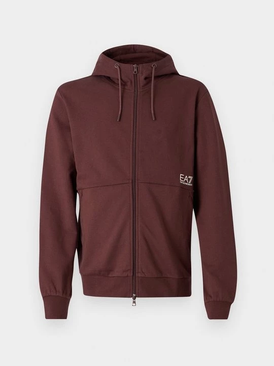 Obrázek produktu Mikina na zip EA7 Emporio Armani hnědá