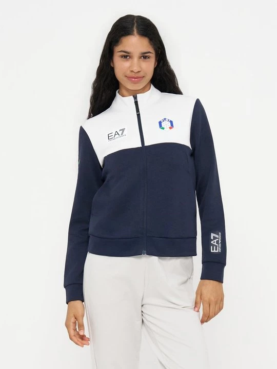 Obrázek produktu Mikina na zip EA7 Emporio Armani modrá