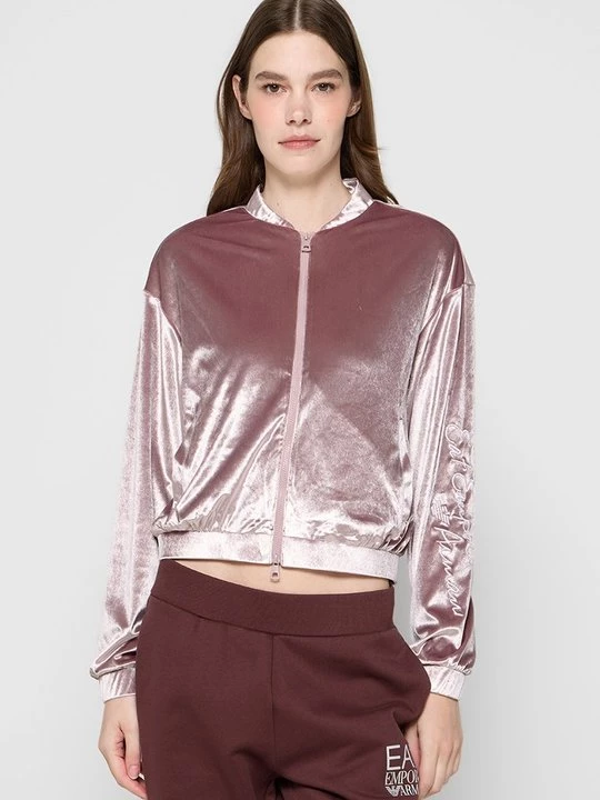 Obrázek produktu Mikina na zip EA7 Emporio Armani světle růžová