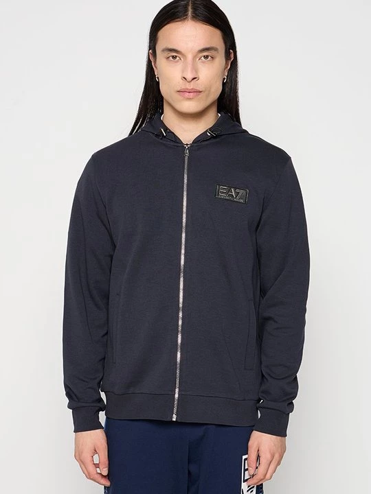 Obrázek produktu Mikina na zip EA7 Emporio Armani tmavě modrá