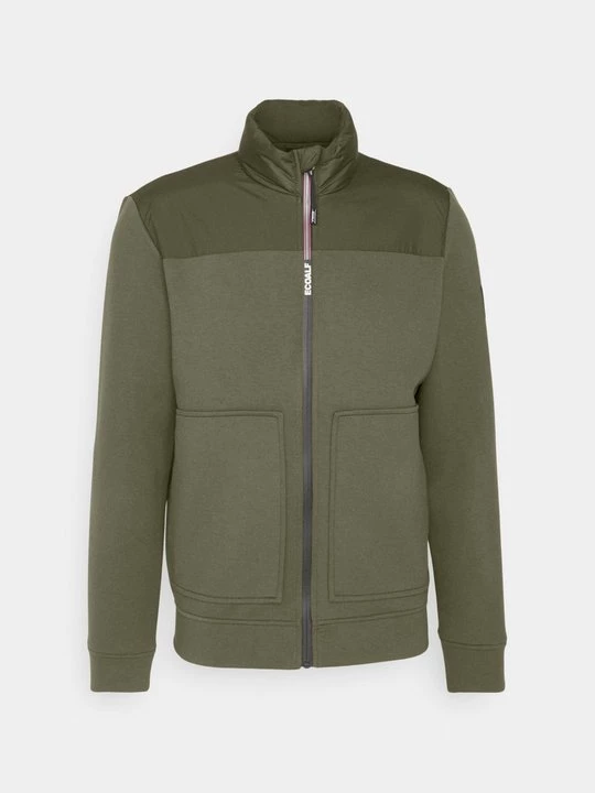 Obrázek produktu Mikina na zip ECOALF tmavě zelená