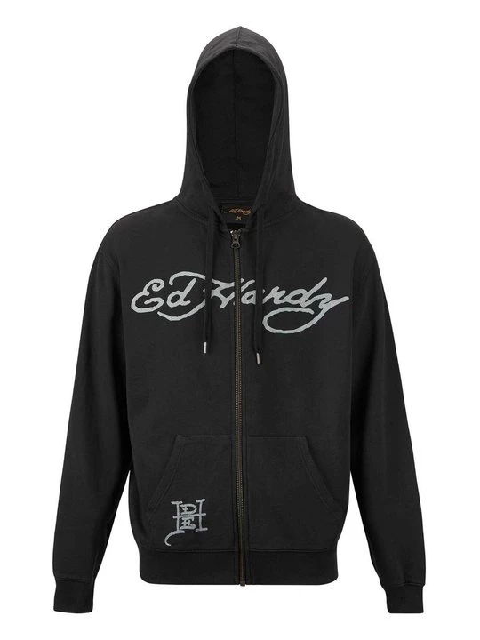 Obrázek produktu Mikina na zip Ed Hardy černá