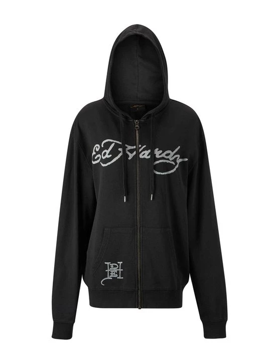 Obrázek produktu Mikina na zip Ed Hardy černá