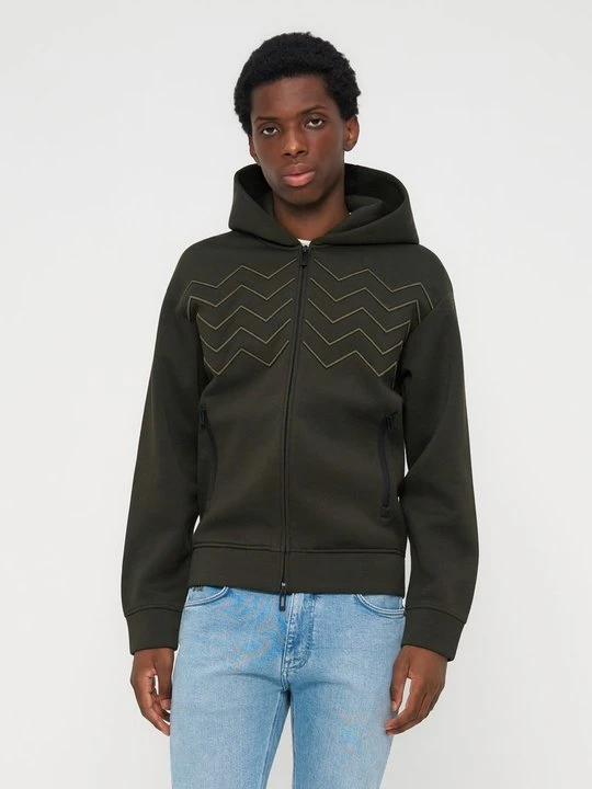 Obrázek produktu Mikina na zip Emporio Armani zelená