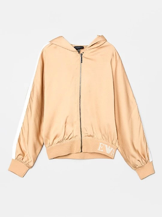 Obrázek produktu Mikina na zip Emporio Armani zlatá barva
