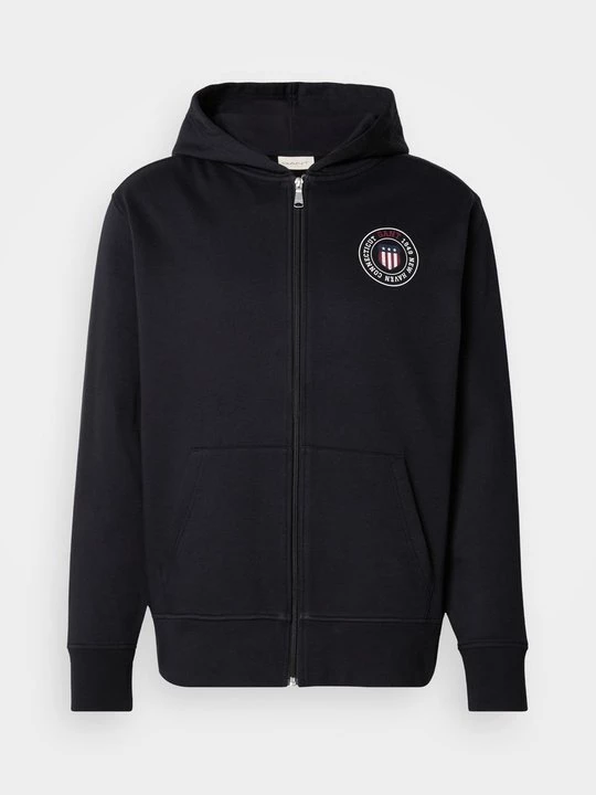 Obrázek produktu Mikina na zip Gant černá