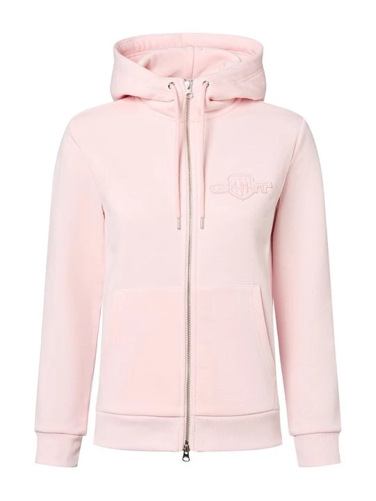 Obrázek produktu Mikina na zip Gant světle růžová