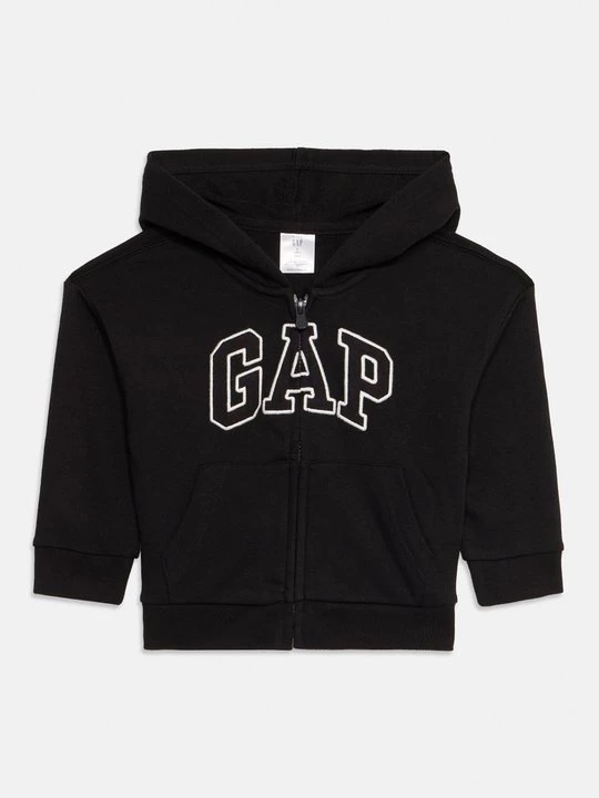 Obrázek produktu Mikina na zip GAP černá