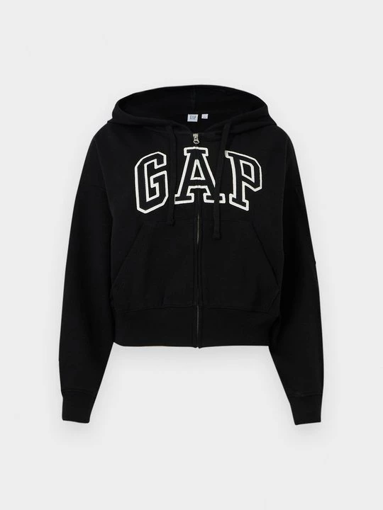 Obrázek produktu Mikina na zip GAP černá