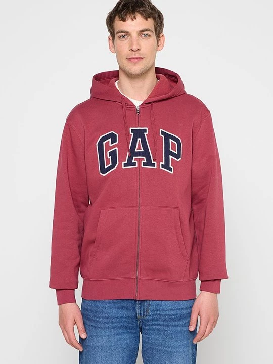 Obrázek produktu Mikina na zip GAP červená