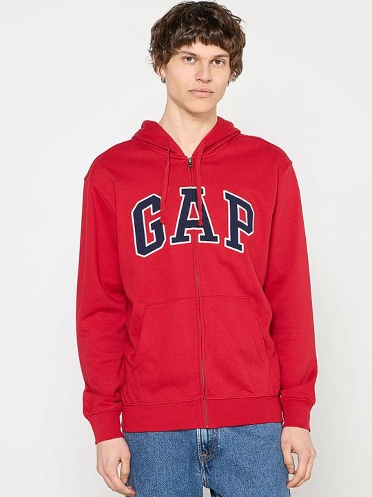 Obrázek produktu Mikina na zip GAP červená