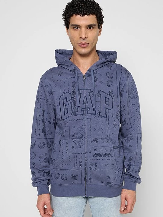 Obrázek produktu Mikina na zip GAP modrá