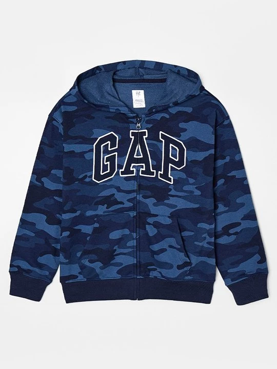 Obrázek produktu Mikina na zip GAP modrá