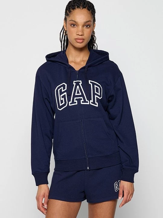 Obrázek produktu Mikina na zip GAP tmavě modrá