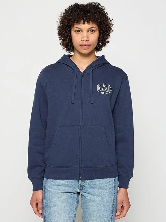 Obrázek produktu Mikina na zip GAP tmavě modrá