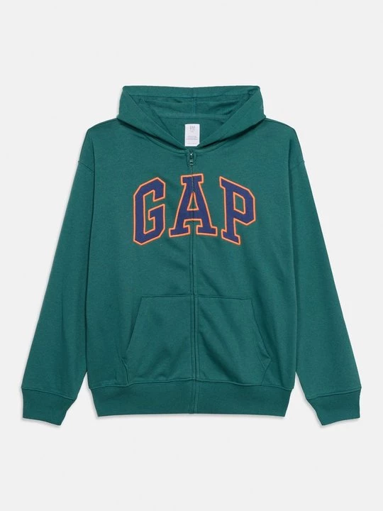 Obrázek produktu Mikina na zip GAP zelená